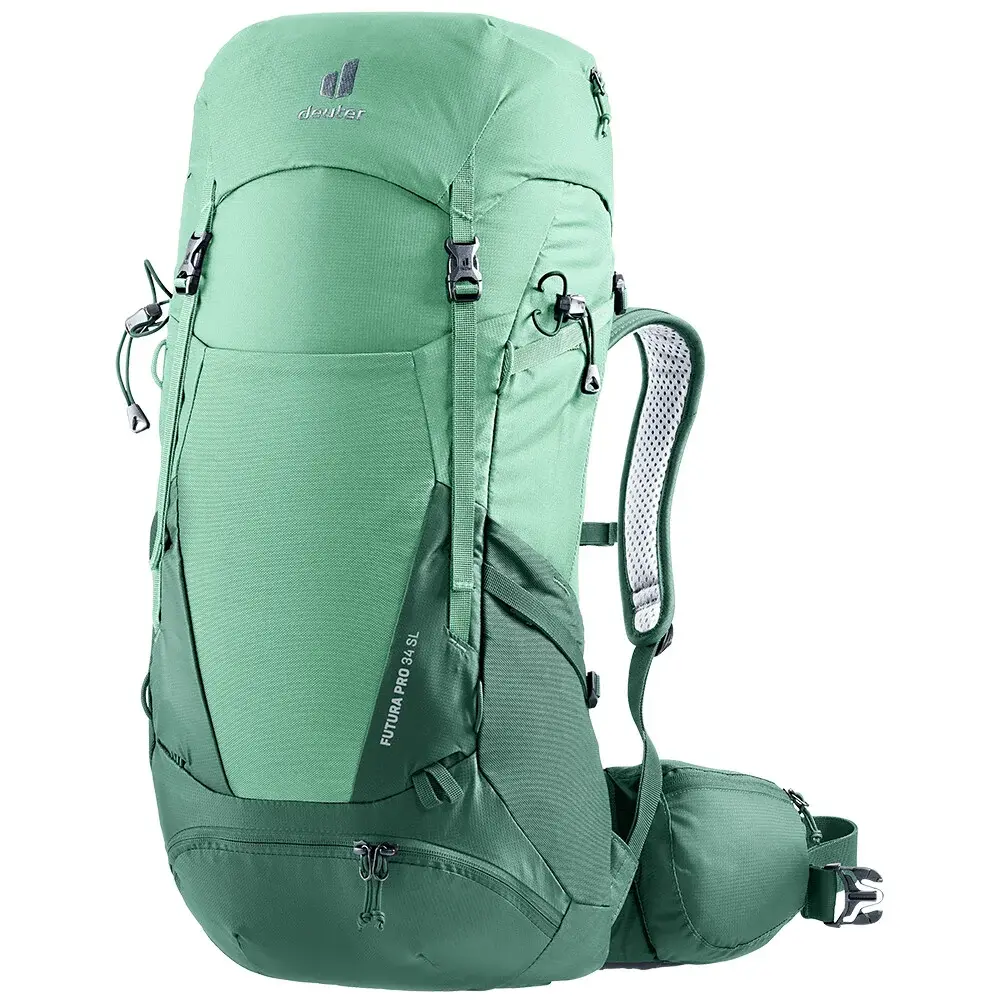 Dámsky turistický batoh Deuter Futura Pro 34L SL spearmint-seagreen one-size