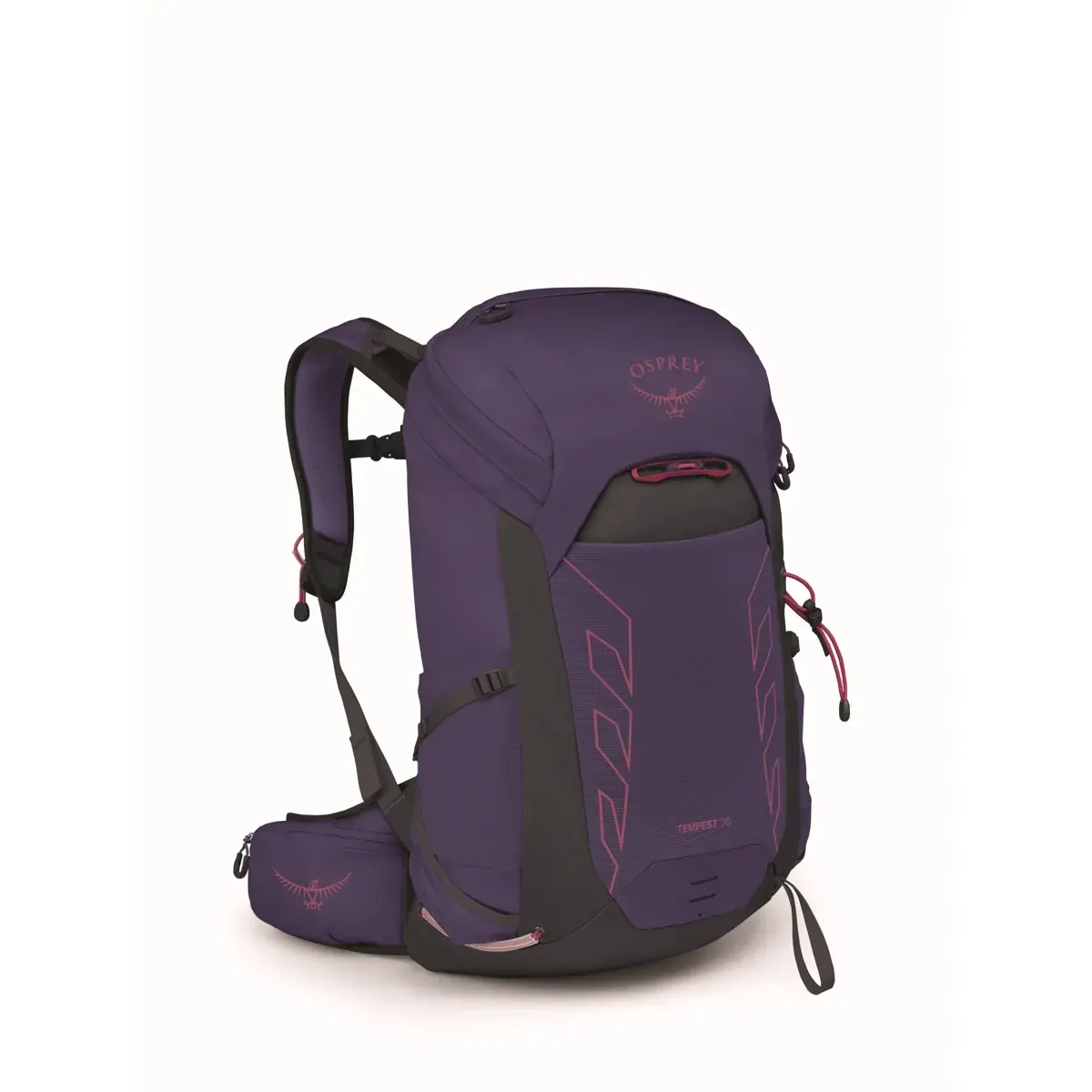 Dámsky turistický batoh Osprey Tempest 26L deep fig/hotspot pink