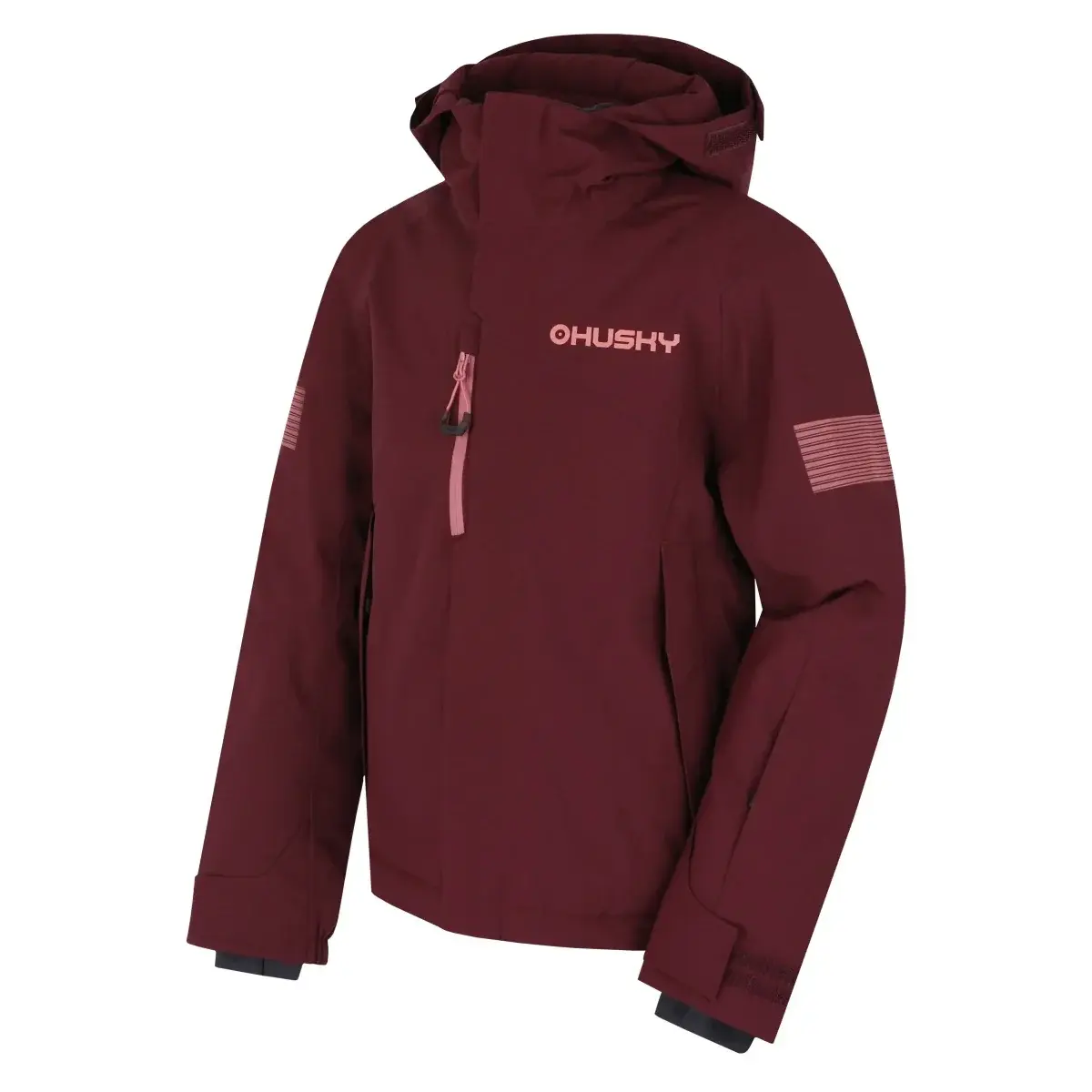 Detská bunda Husky Gonzal Kids dark bordo