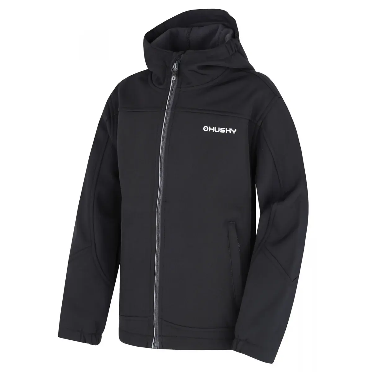 Detská softshellová bunda Husky Simbo K black