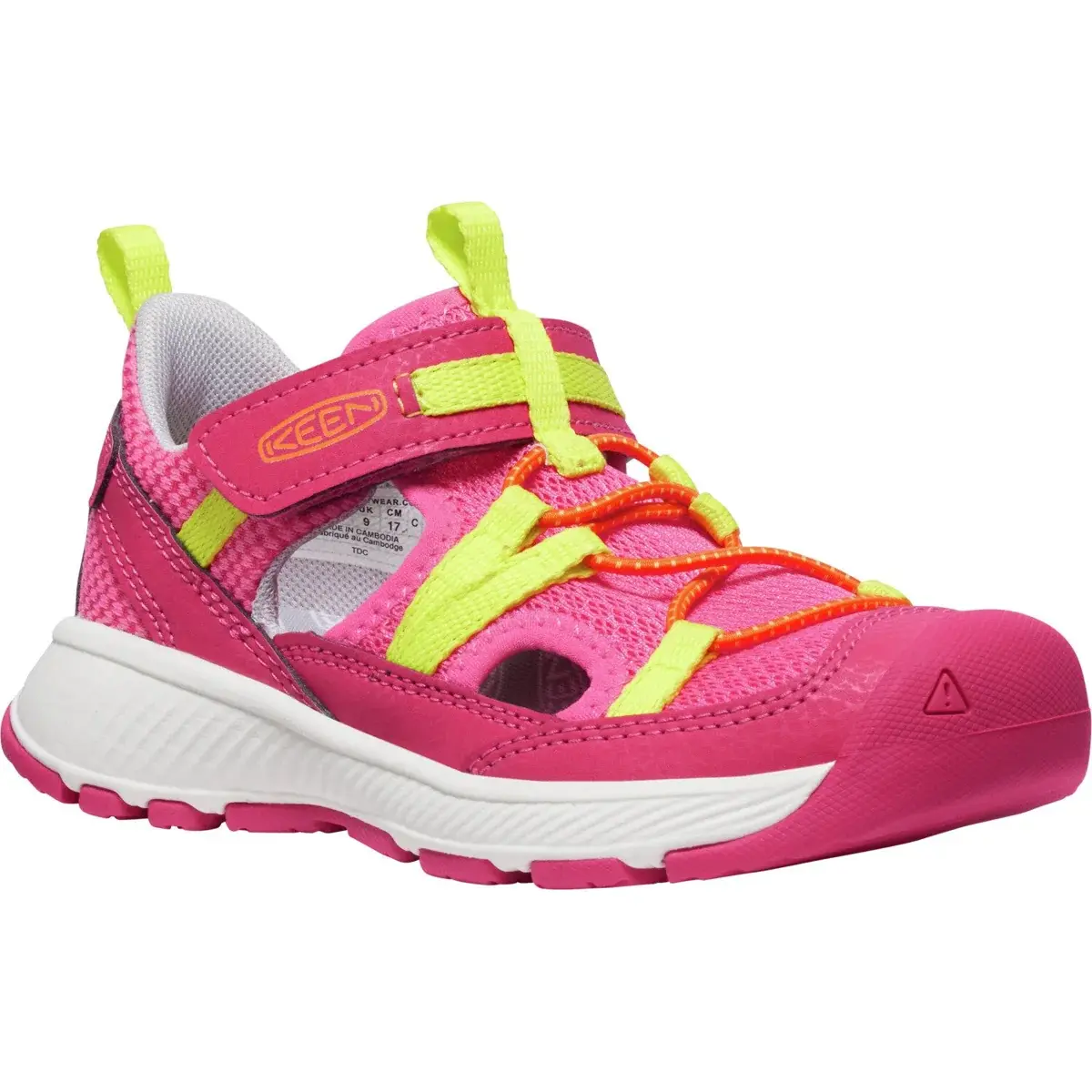 KEEN Detské turistické sandále KEEN Motozoa Sandal Children/Youth jazzy/evening primrose