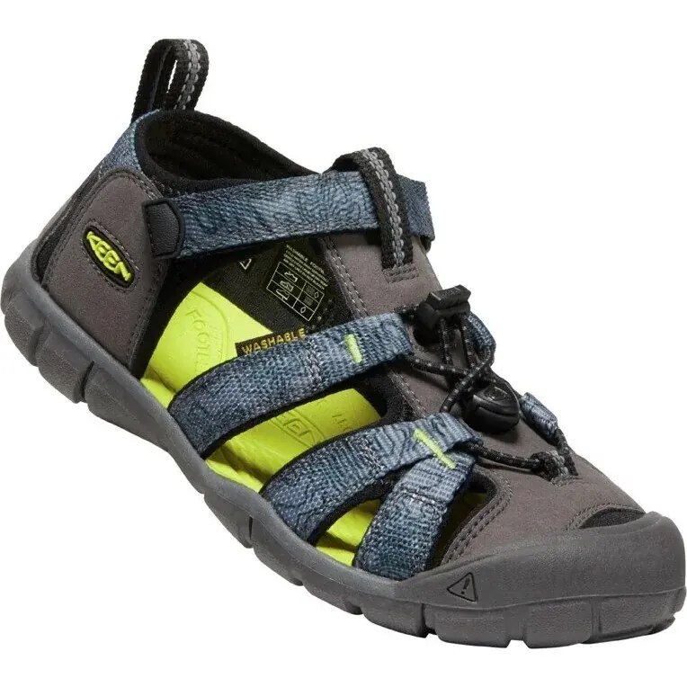 KEEN Detské sandále KEEN Seacamp II CNX Youth Magnet/evening primrose