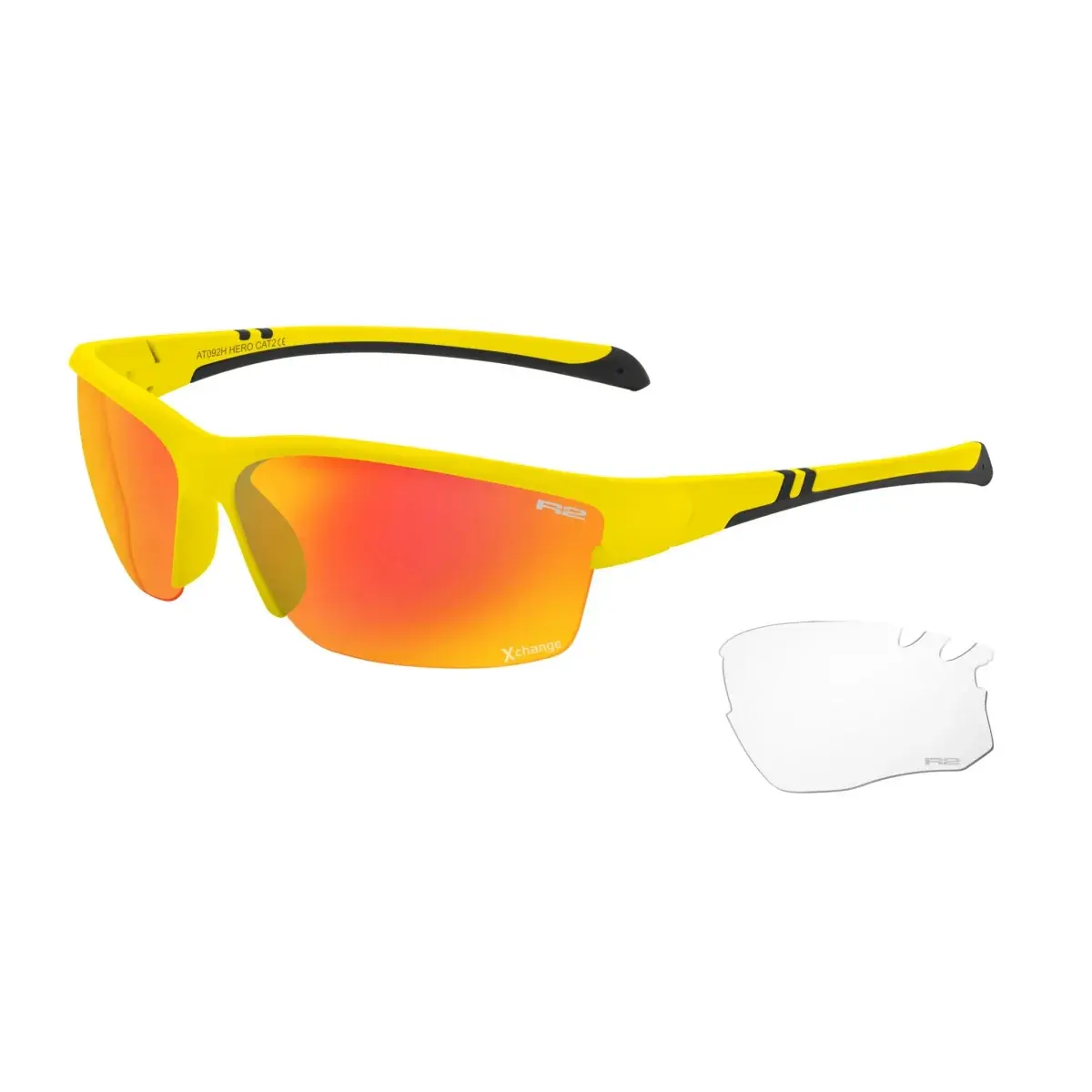 Detské slnečné okuliare R2 Hero yellow/grey 2