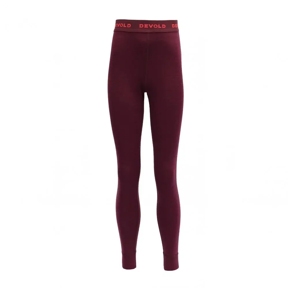 Devold Detské spodky Devold Duo Active Merino Longs Junior Port