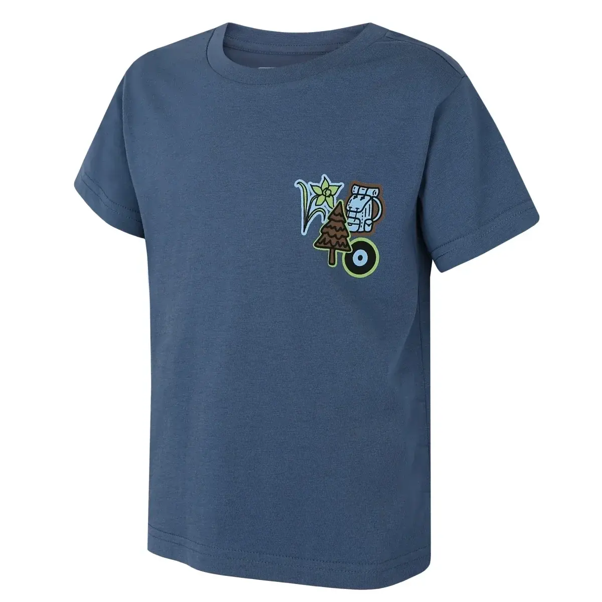Husky Detské tričko Husky Tee Patch K blue