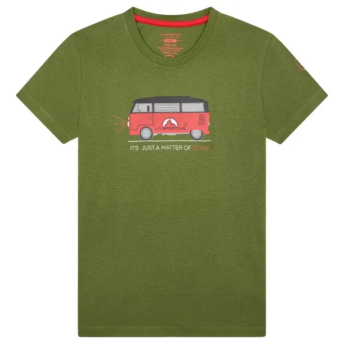 Detské tričko La Sportiva Van T-Shirt kale 110