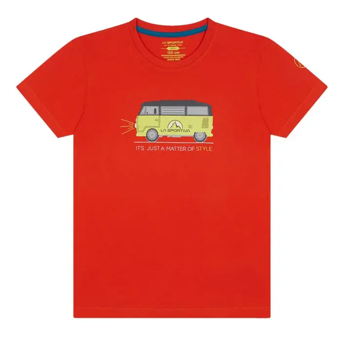 Detské tričko La Sportiva Van T-Shirt poppy 140