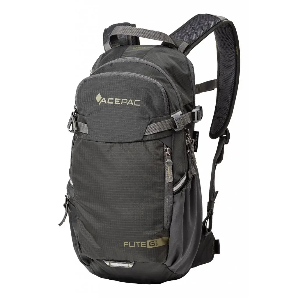 AcePac Detský cyklistický batoh AcePac Flite 6L EXP MKIII grey