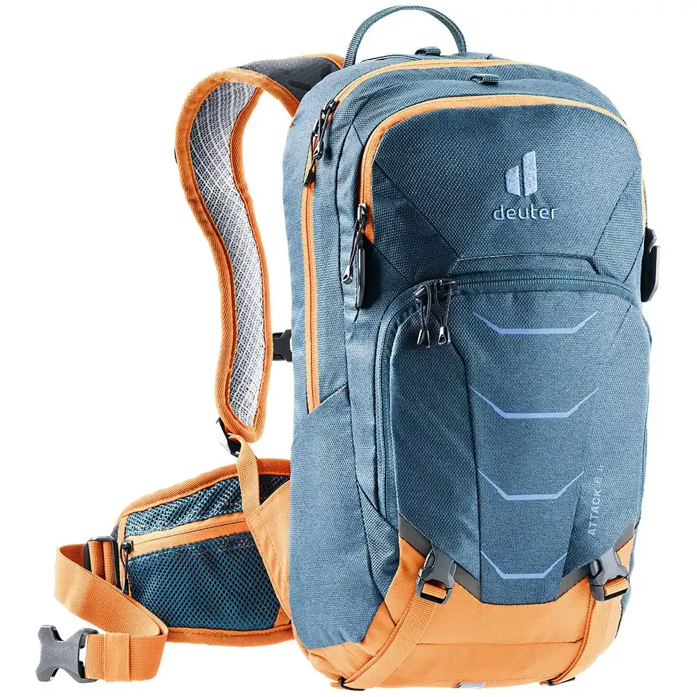 Deuter Detský cyklistický batoh Deuter Attack 8L JR arctic-mandarine