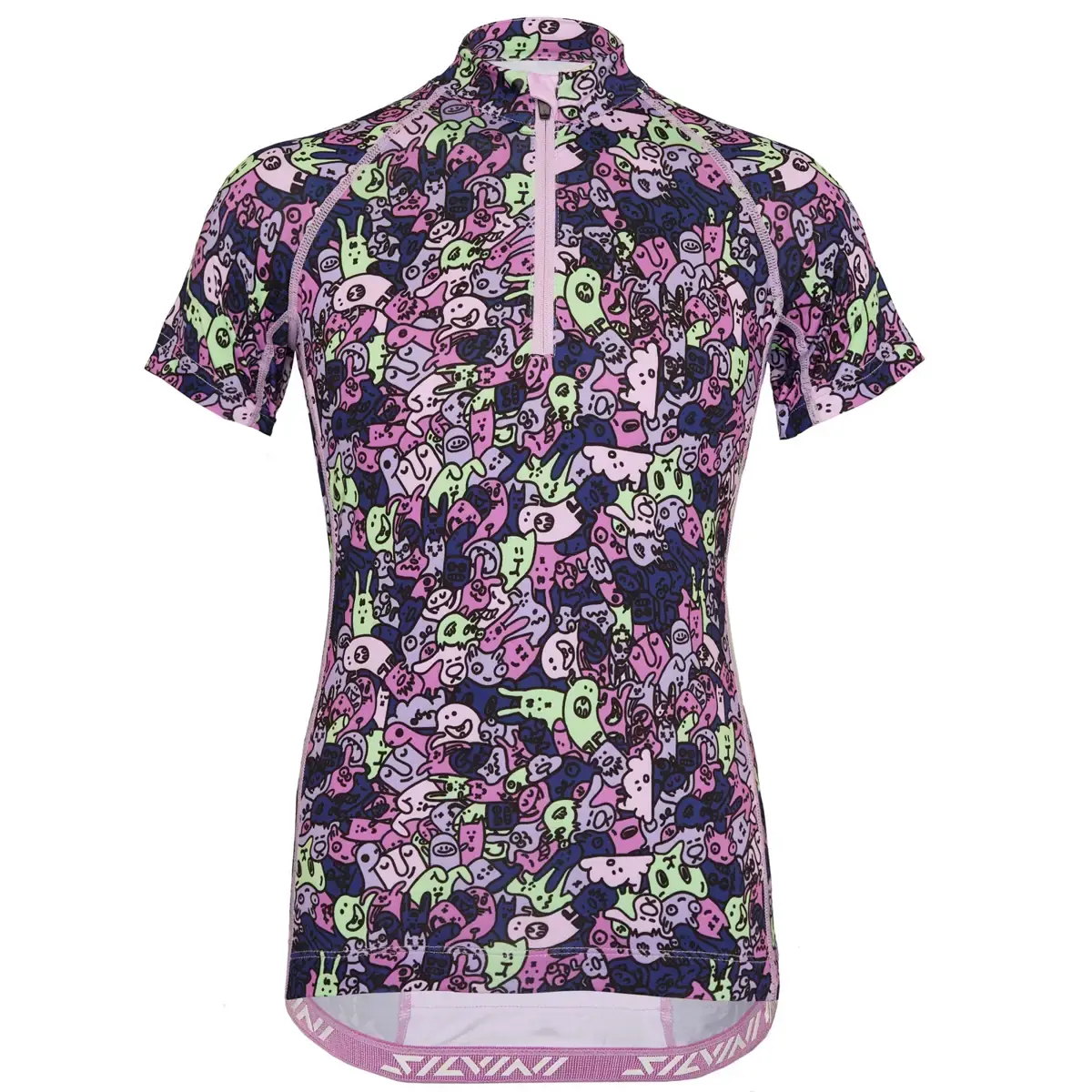 Detský dres Silvini CD1434 Scrivia blush-green