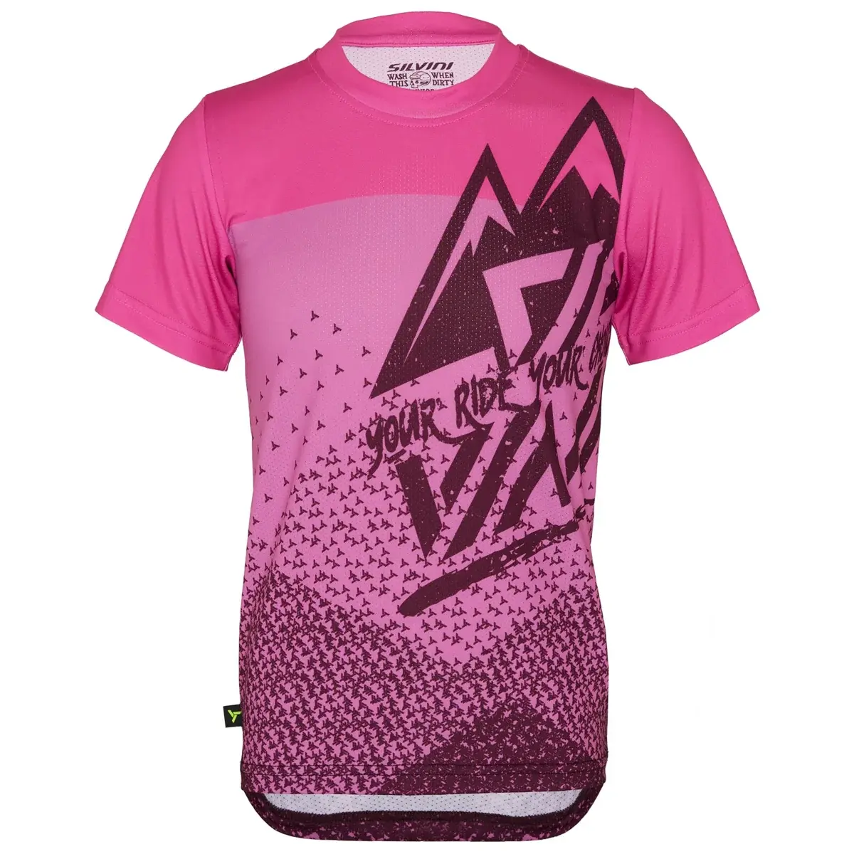 Detský dres Silvini CD2283 Denni plum-pink