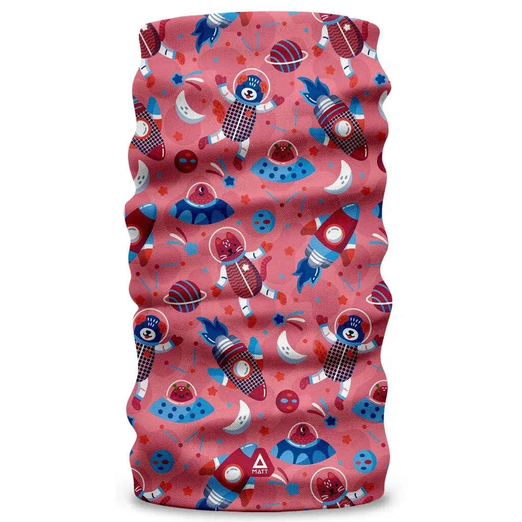 Detský nákrčník MATT Kids Scarf Coolmax Eco astronaut