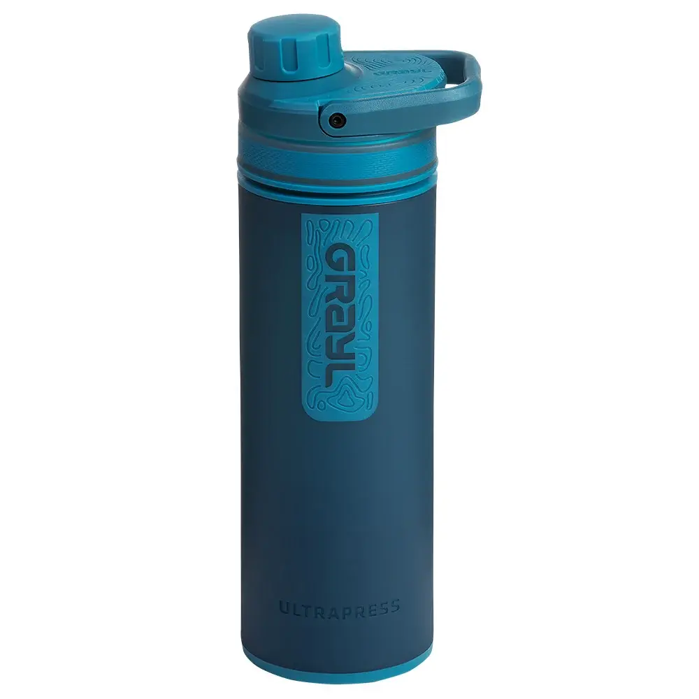 Filtračný systém Grayl UltraPress® Purifier Bottle Forest Blue 500ml