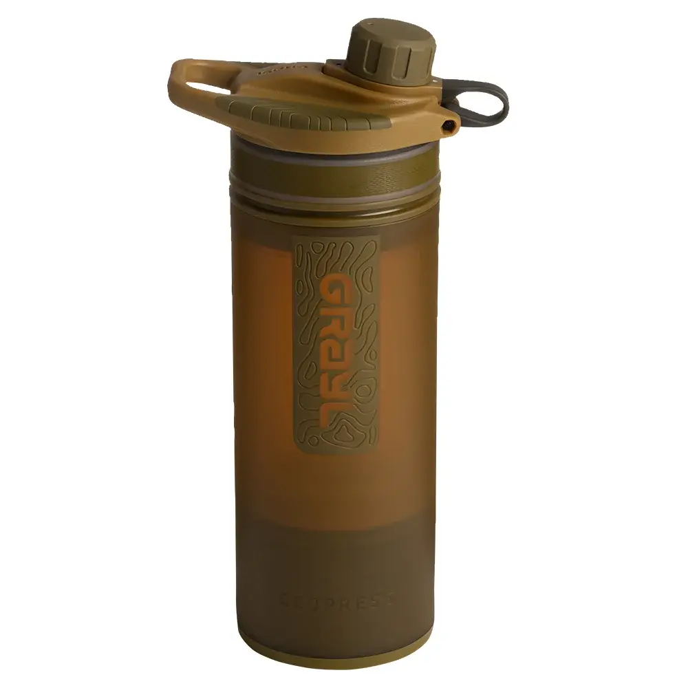 Filtre na vodu Grayl Geopress Purifier Coyote Brown 0,71 l