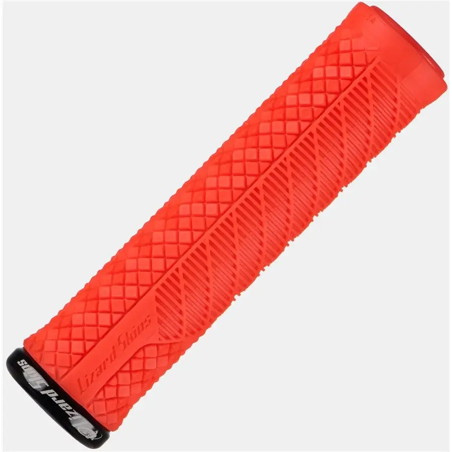 Lizard Skins Gripy na bicykel Lizard Skins Lock-On Charger Evo Fire red