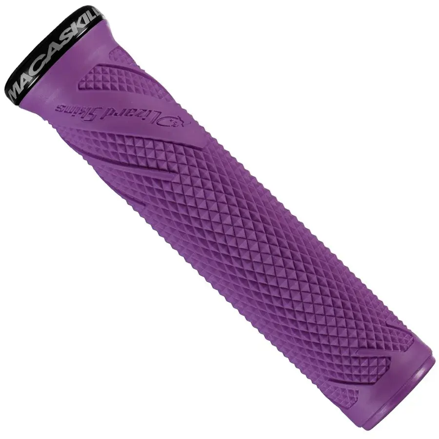 Gripy na bicykel Lizard Skins Lock-On Danny MacAskill Ultra purple