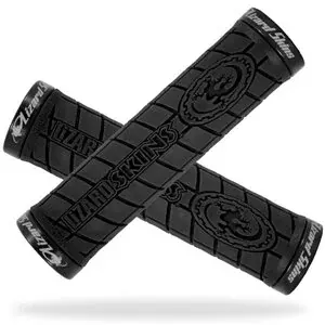Lizard Skins Gripy na bicykel Lizard Skins Lock-On Logo Black