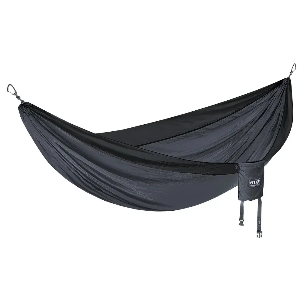 Hamaka pre dva Eno DoubleNest Charcoal black