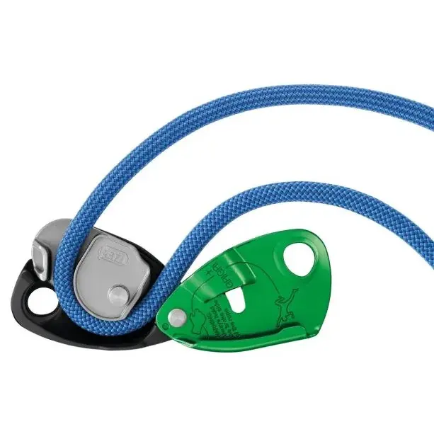 Istiaca a zlaňovacia brzda Petzl GriGri+ zelená