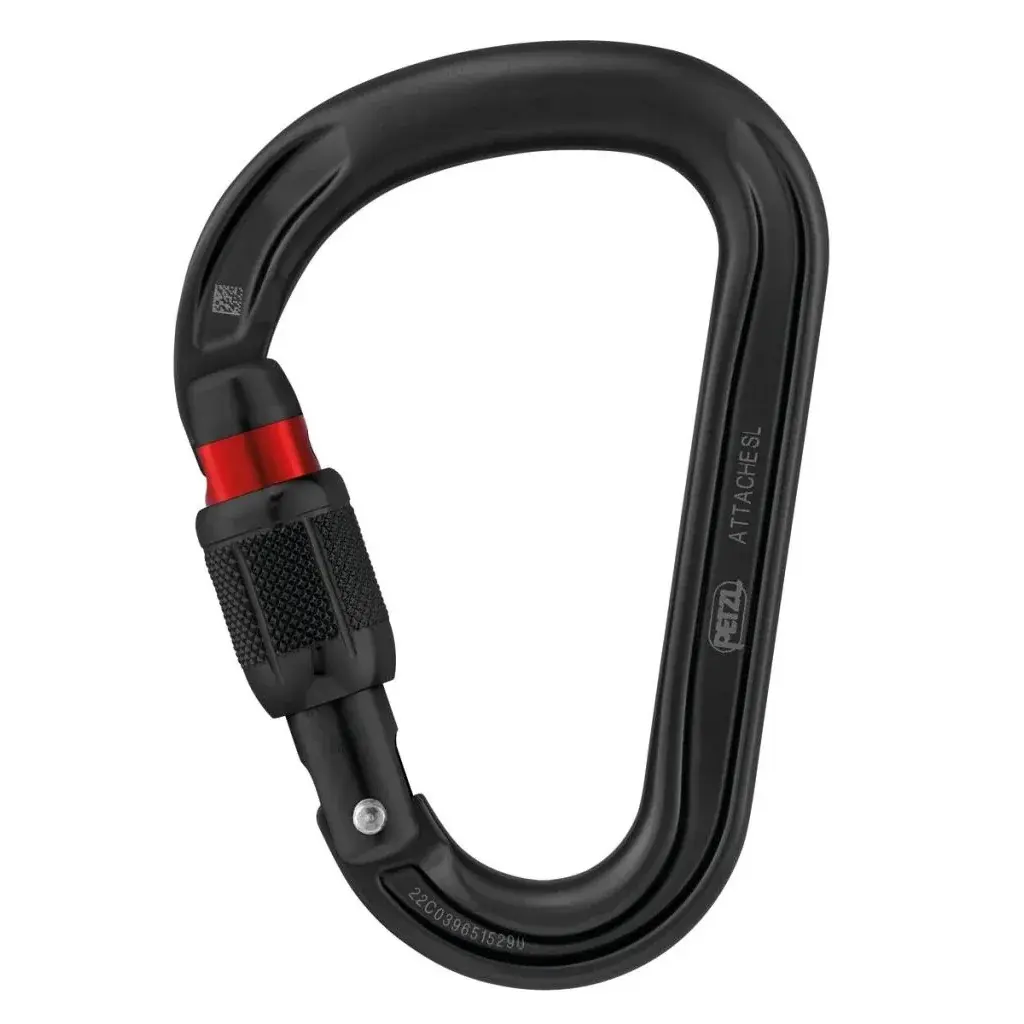 Karabína Petzl Attache čierna