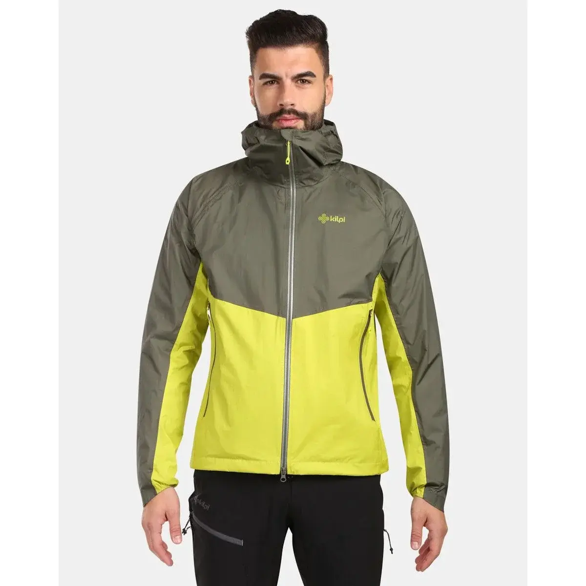 Kilpi Hardshell bunda Kilpi HURRICANE-M svetlo zelená
