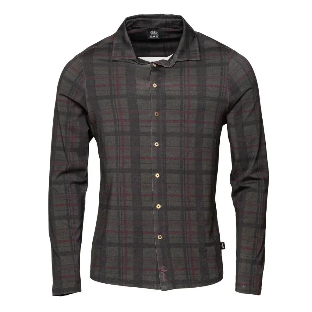 Chillaz Košeľa Chillaz Sebastian 2.0 dark grey