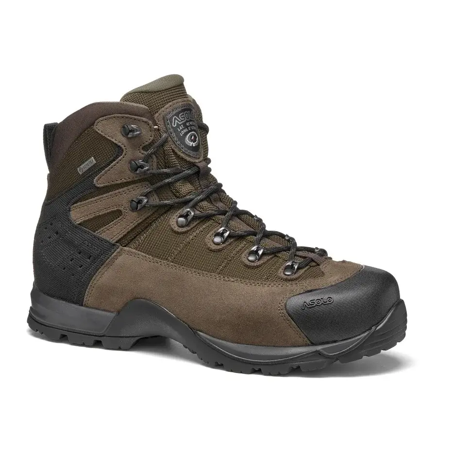 Asolo Členková obuv Asolo Fugitive Tactical GTX dark brown/brown/a550