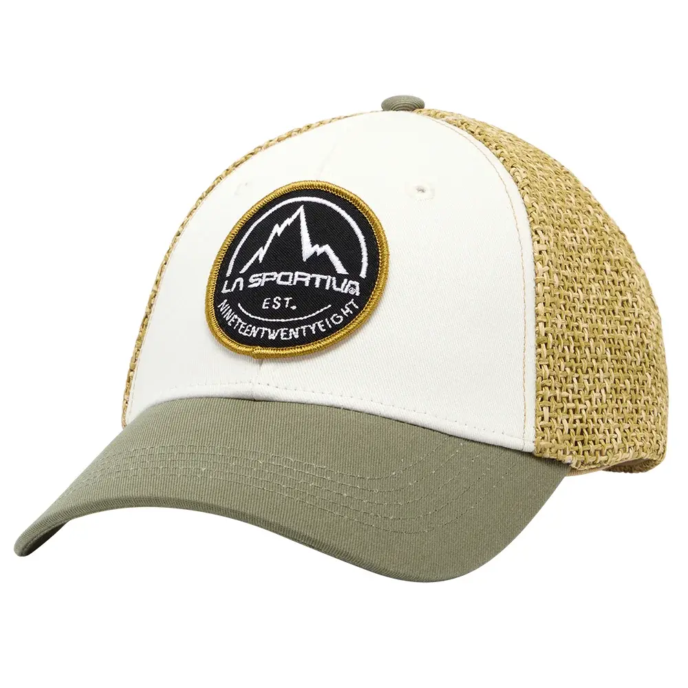 La Sportiva Šiltovka La Sportiva Belayer Cap white/cypress