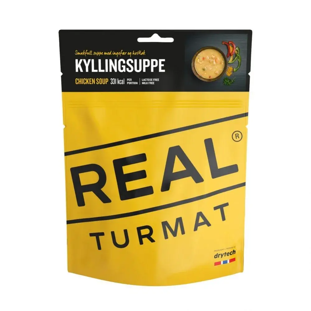 REAL Turmat Kuracia polievka REAL Turmat 370 gramov