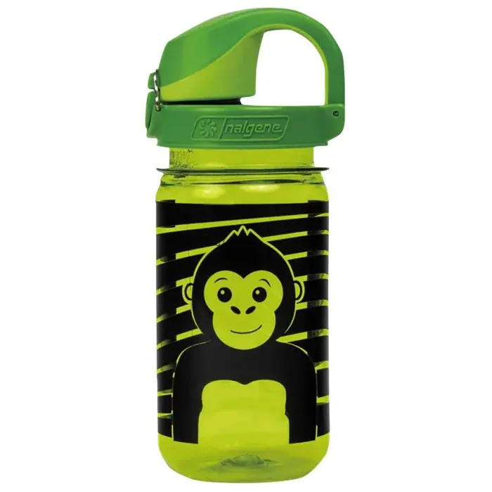 Fľaša Nalgene OTF Kids Green Monkey, Sustain Green Monkey 350ml