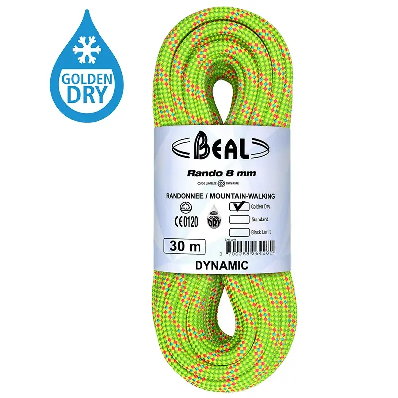 Beal Lano Beal Rando 8mm Goldy dry Yellow