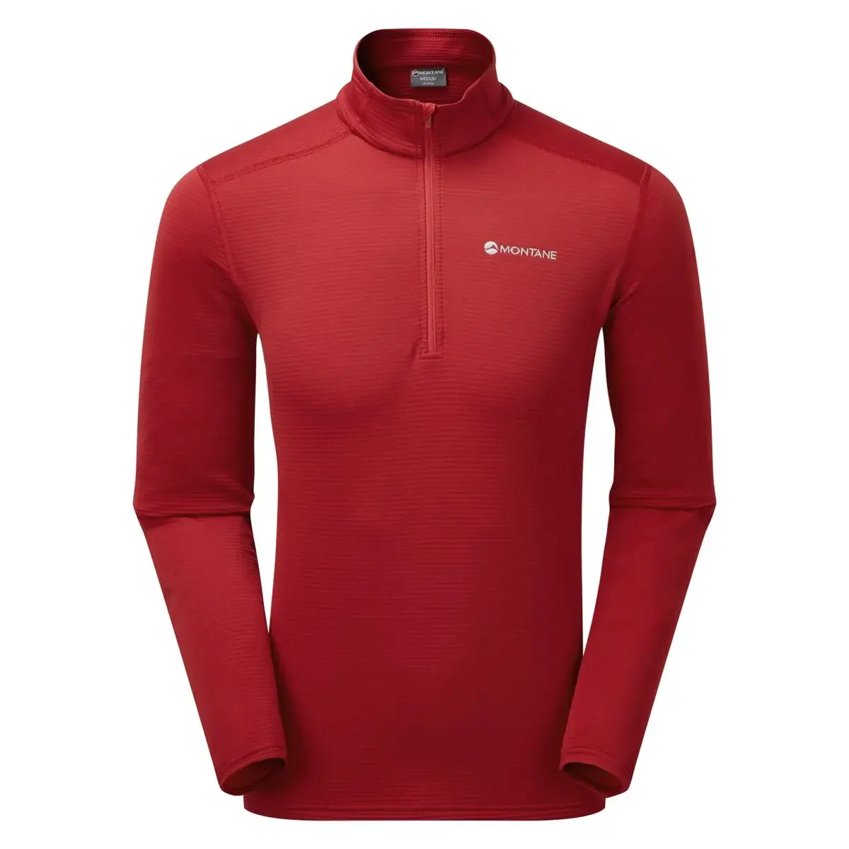 Mikina Montane Protium Lite Pull-On acer red