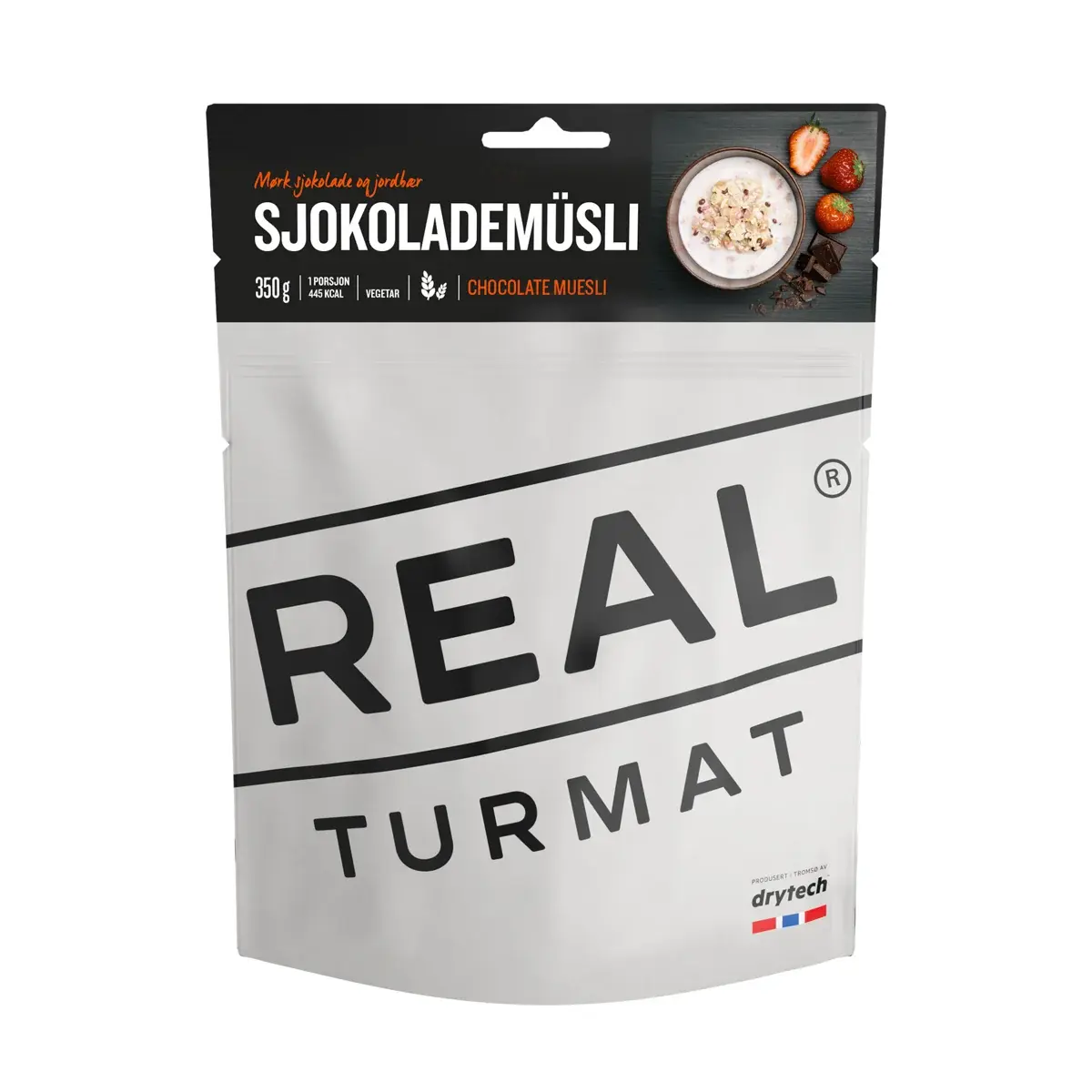 REAL Turmat Müsli s čokoládou REAL Turmat 350 gramov