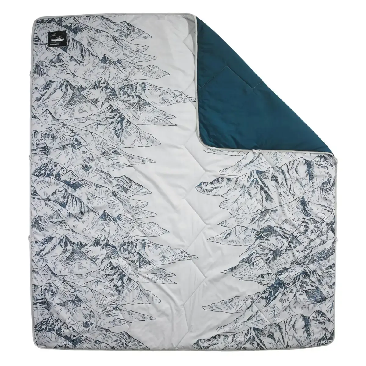 Outdoorová deka Therm-a-rest Argo Valley view print