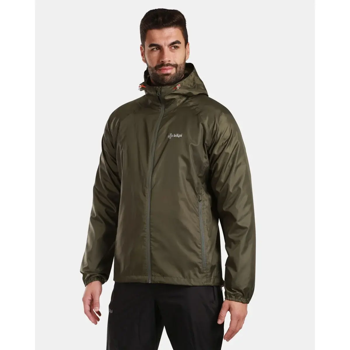 Kilpi Outdoorová nepremokavá bunda Kilpi JALUU-U dark green