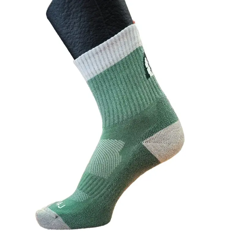 Český ráj outdoor Outdoorové ponožky Český ráj Hiking šedo/zelená