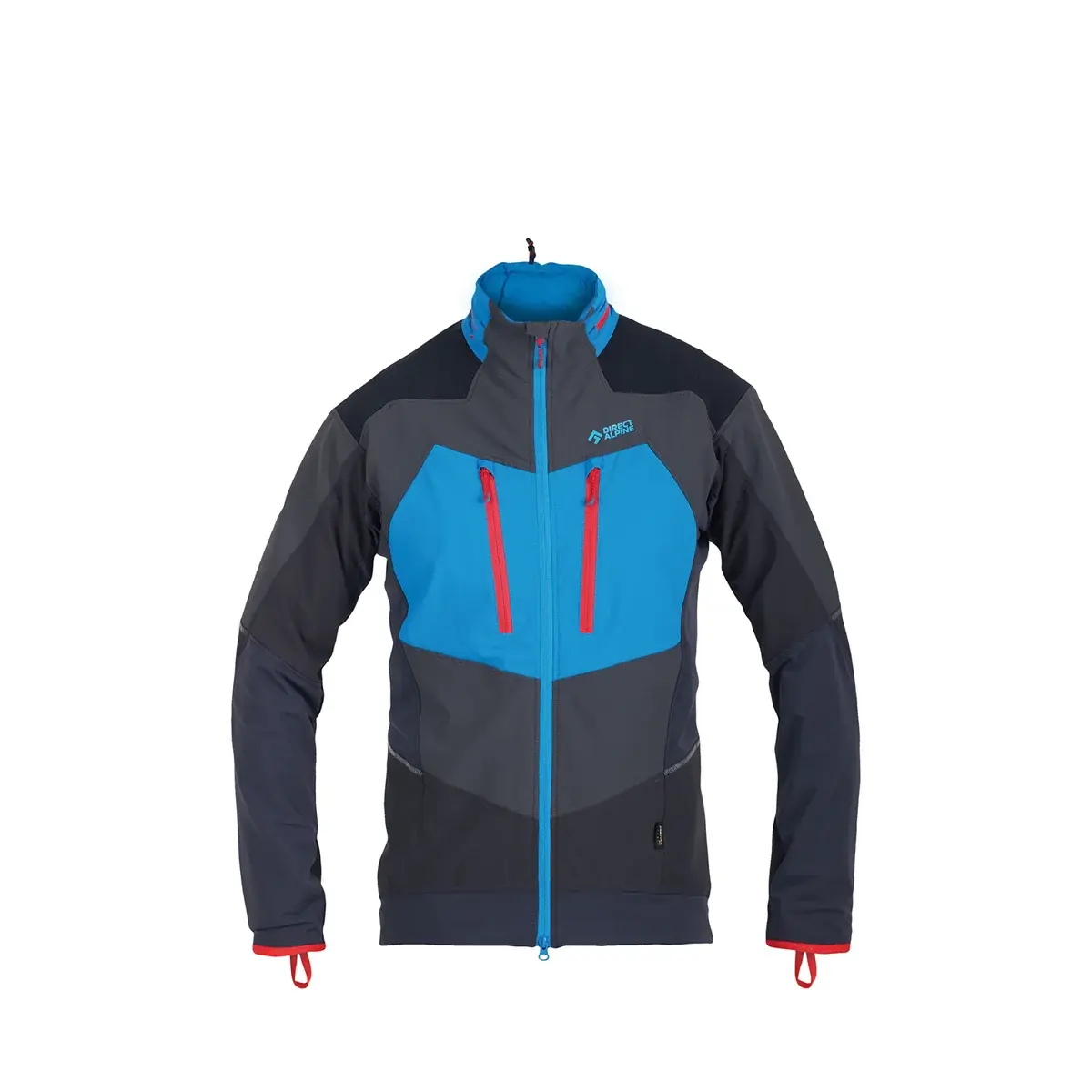 Direct Alpine Pánska outdoorová bunda Direct Alpine Mistral 1.0 anthracite/ocean