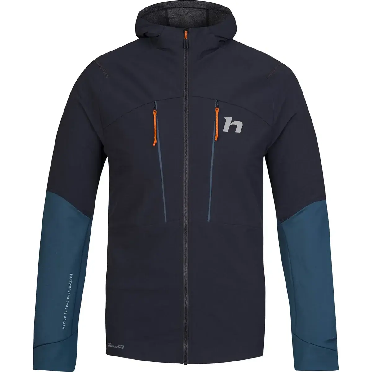 Hannah Pánska softshellová bunda Hannah Trane Hoody anthracite/stratified sea