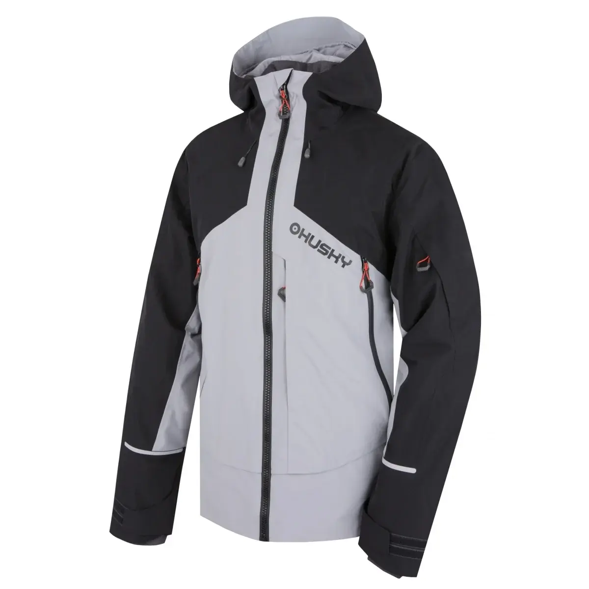 Husky Pánska lyžiarska bunda Husky Geilo M grey/black
