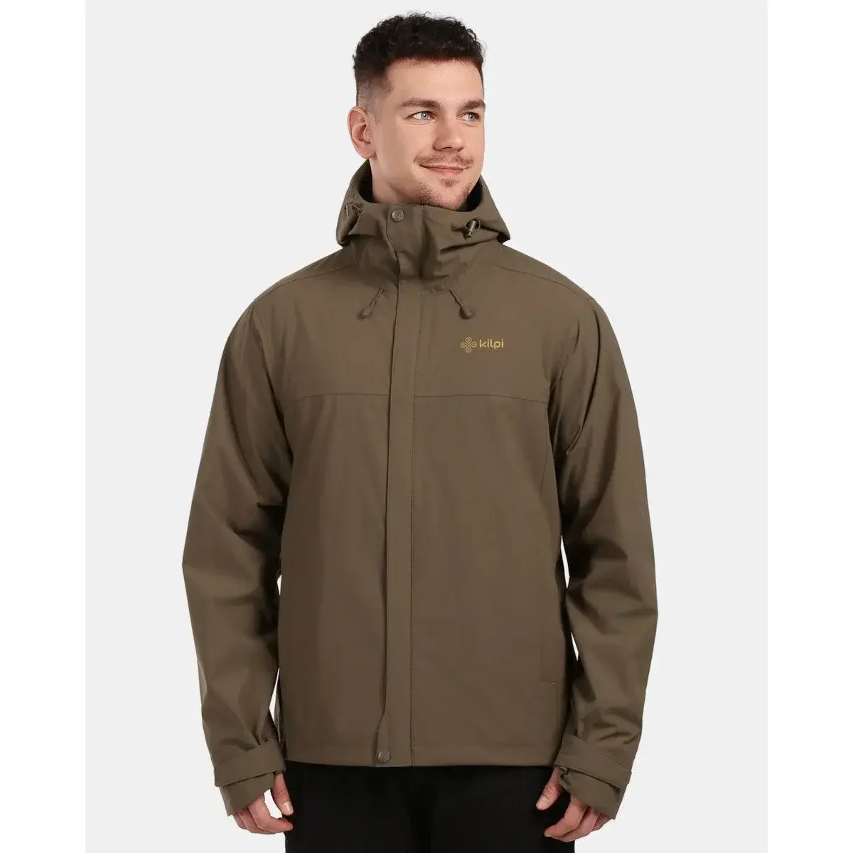 Kilpi Pánska bunda Kilpi MONTANA-M khaki