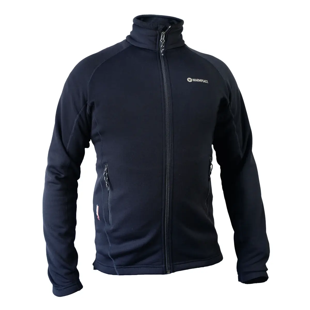 Warmpeace Pánska bunda / mikina Warmpeace Phelps Black