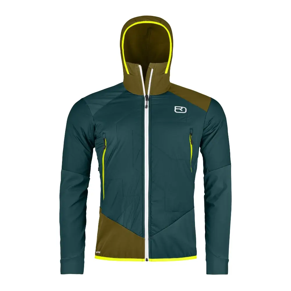 Pánska skialpinistická bunda Ortovox Col Becchei Hybrid Jacket Dark pacific