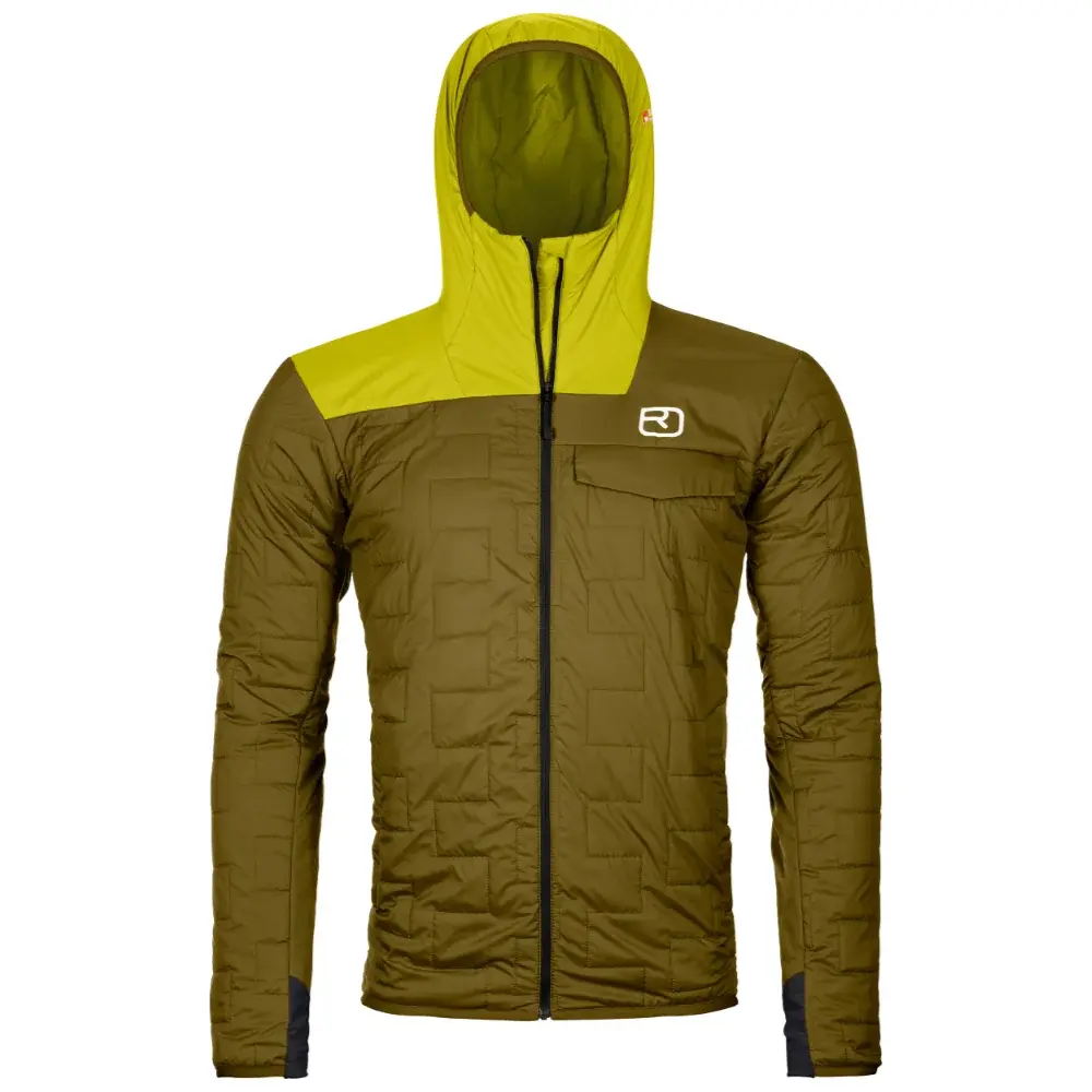 Pánska bunda Ortovox Piz Badus Jacket Green Moss