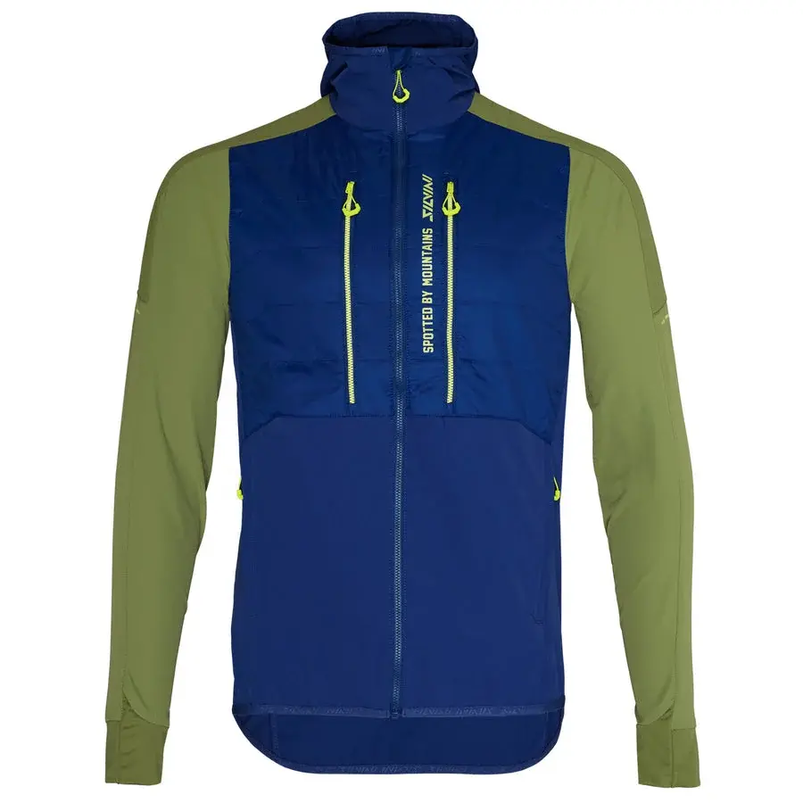 Silvini Pánska skialpová bunda Silvini Core navy-olive