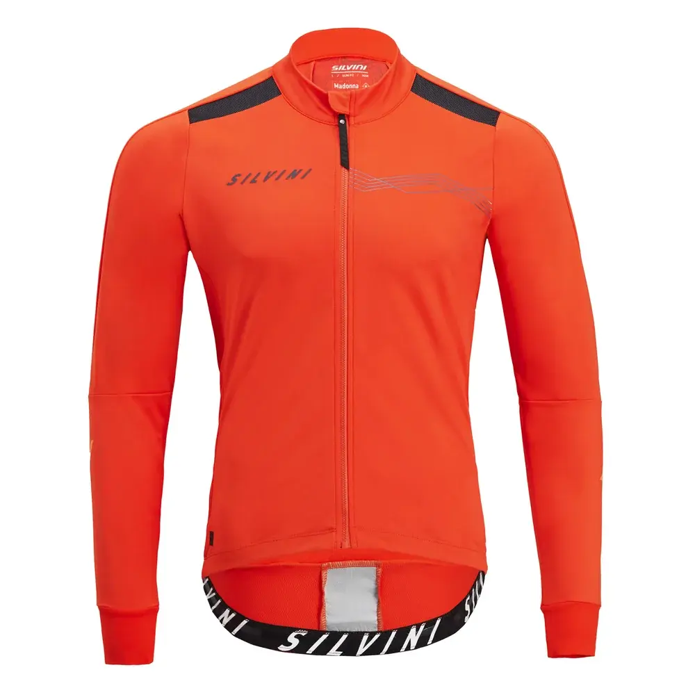 Pánska cyklistická bunda Silvini Ghisallo Ruby/cloud