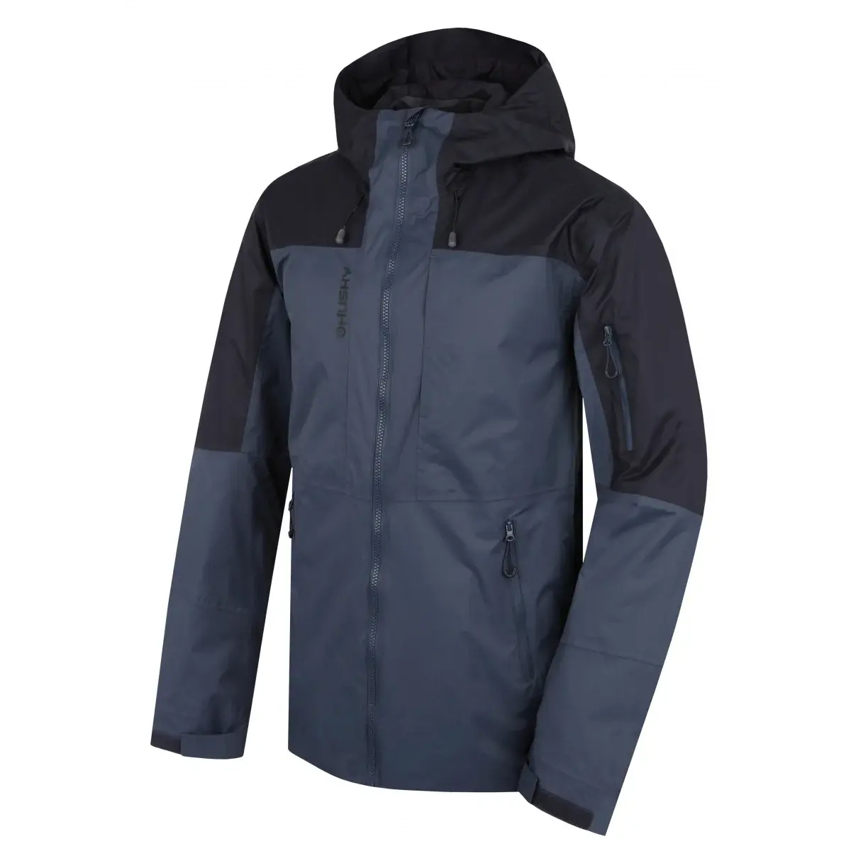 Husky Pánska hardshell bunda Husky Nickin M anthracite/black