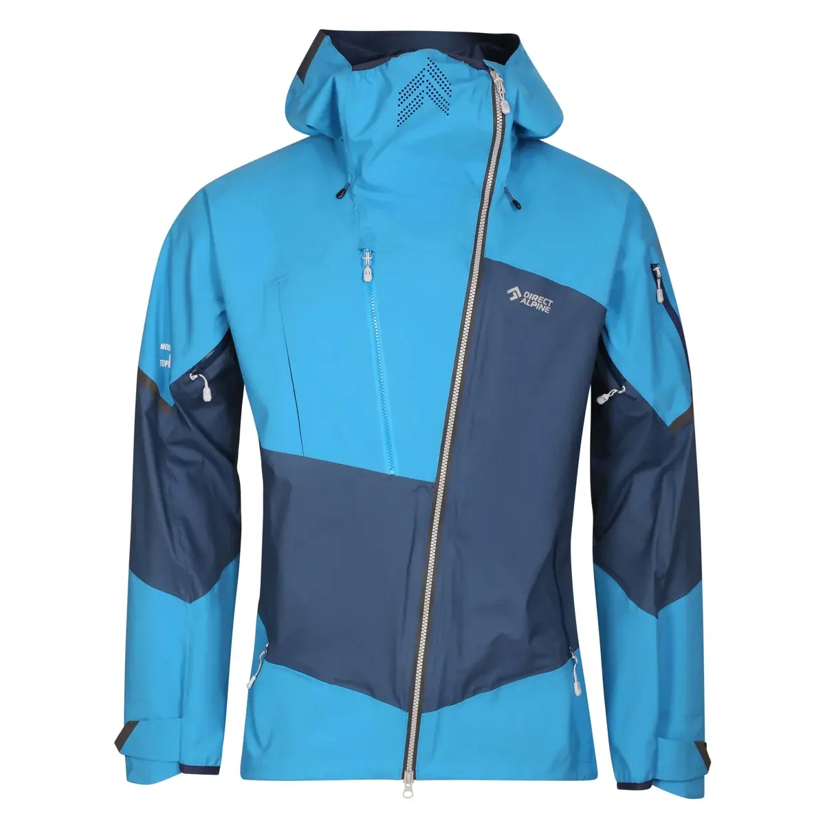 Direct Alpine Pánska hardshellová bunda GUIDE ocean/navy