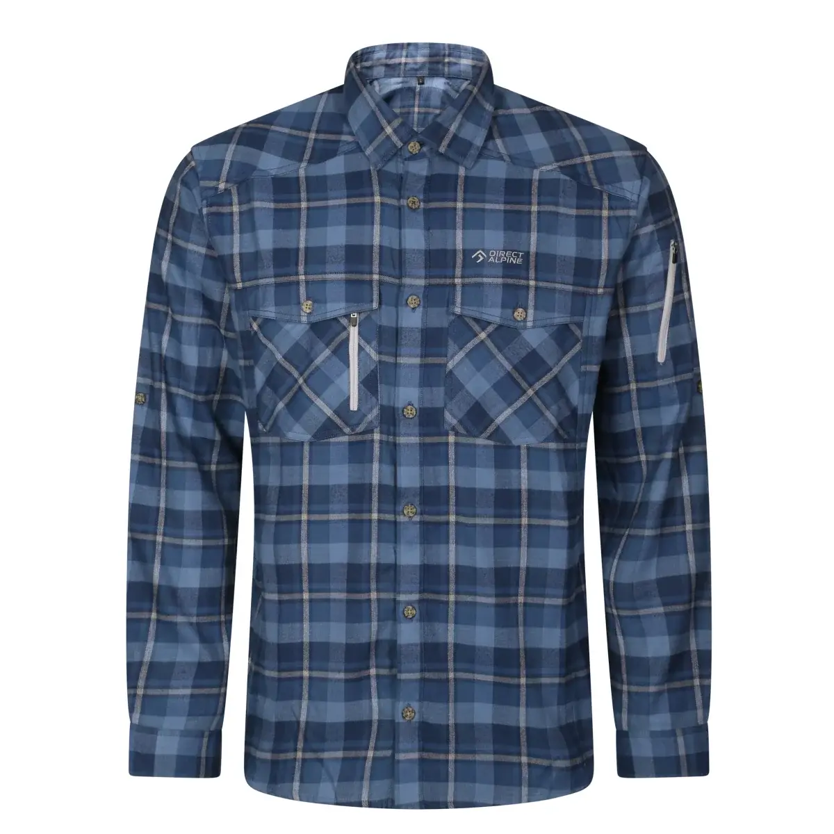 Direct Alpine Pánska košeľa Direct Alpine DawSON navy/grey