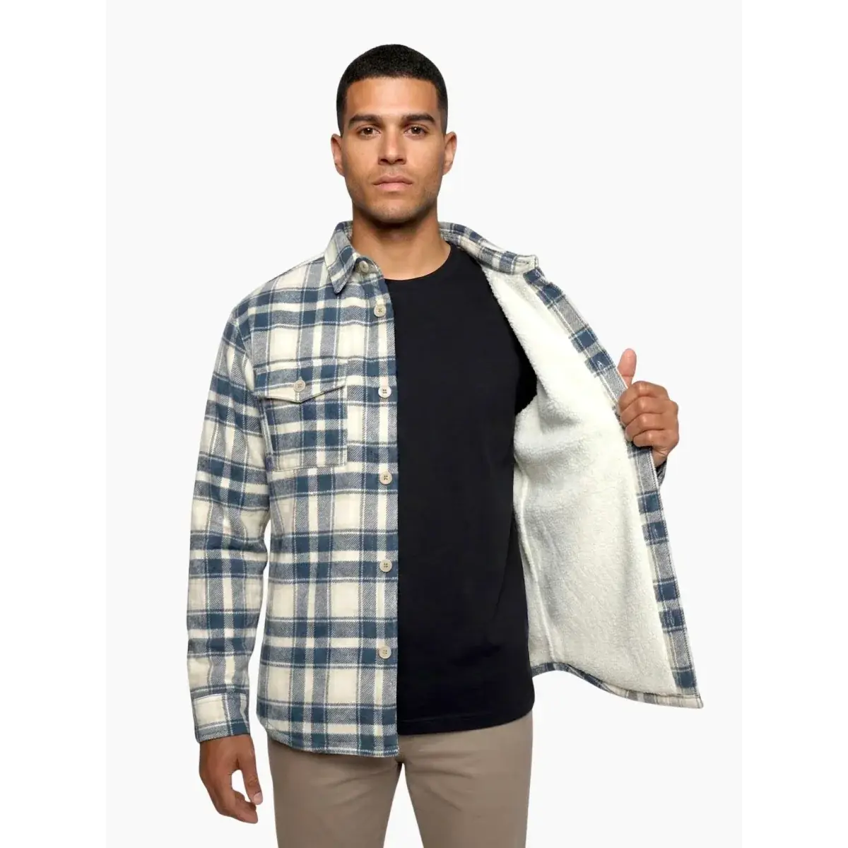 Husky Pánska košeľa Husky Givi blue
