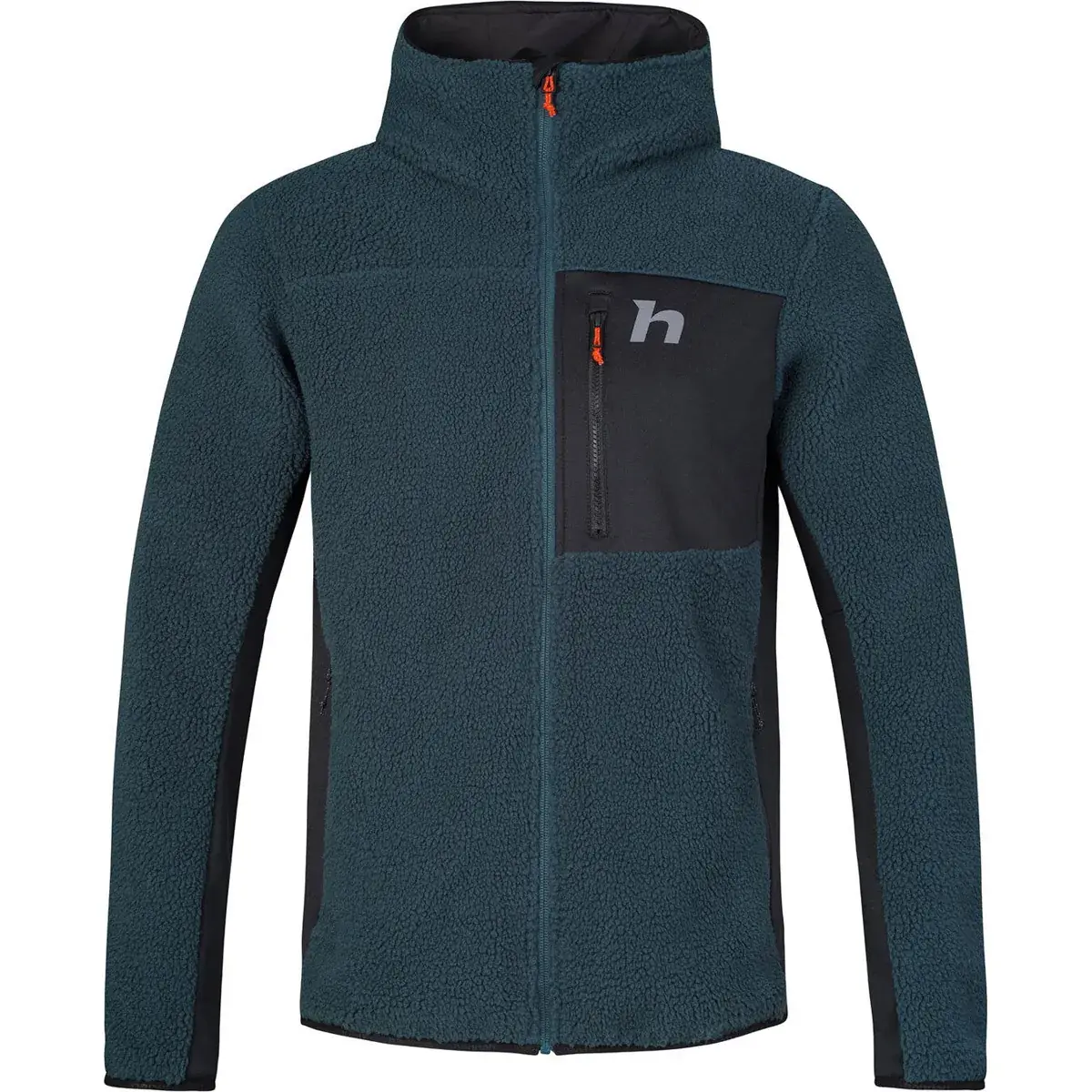Hannah Pánska mikina Hannah Kodiak Hoody stratified sea/anthracite